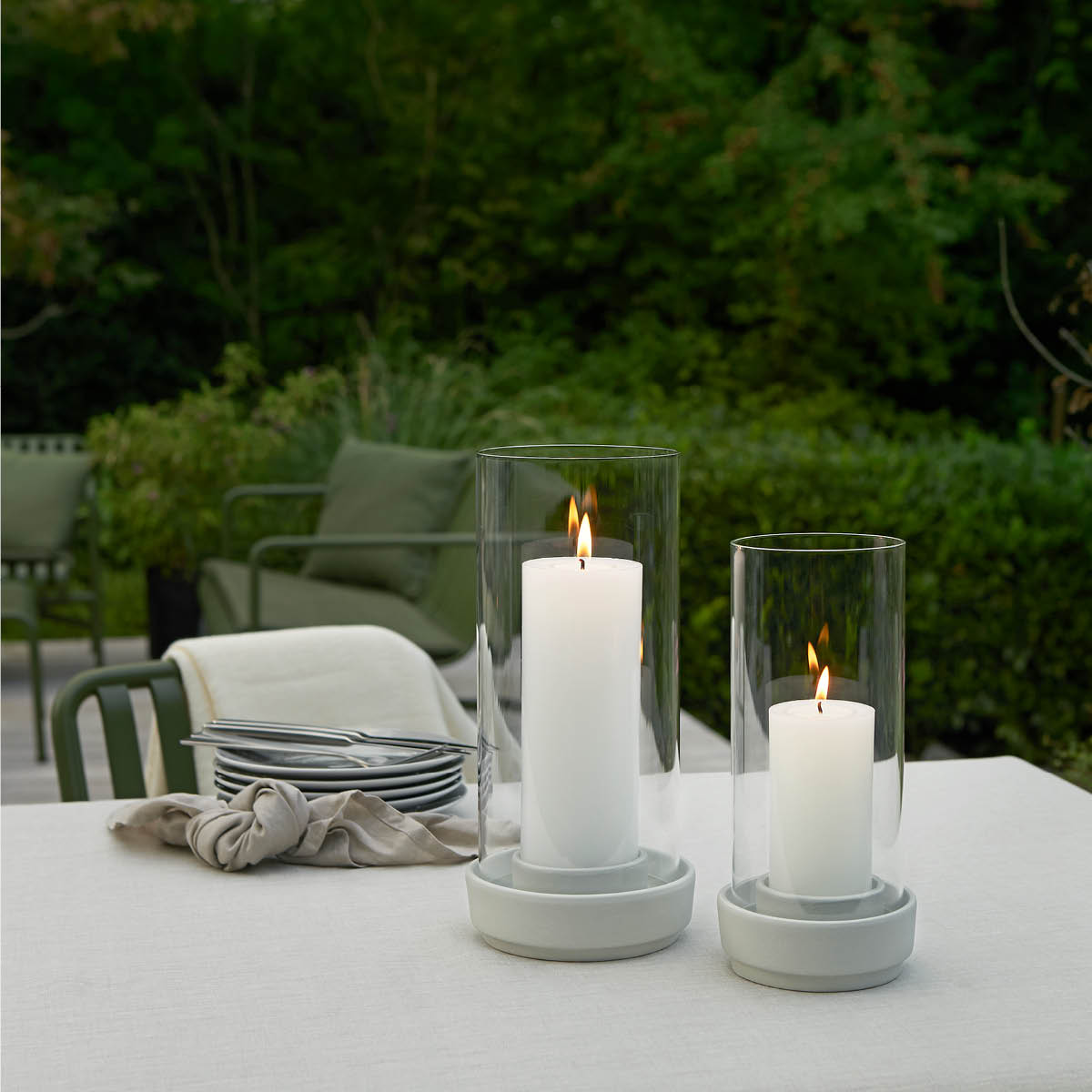 Stelton Hurricane Ljuslykta 28.5 cm Sand