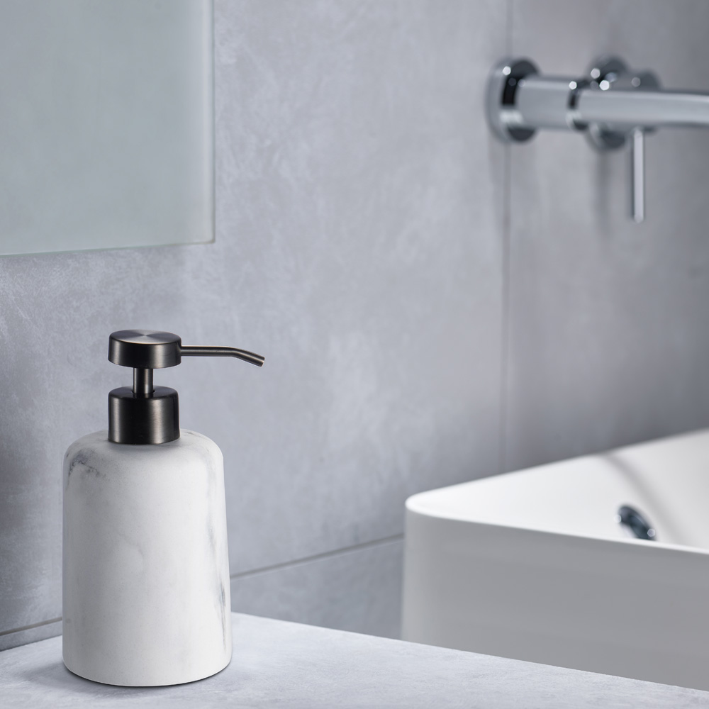 Spring Tvålpump 15 cm Vit