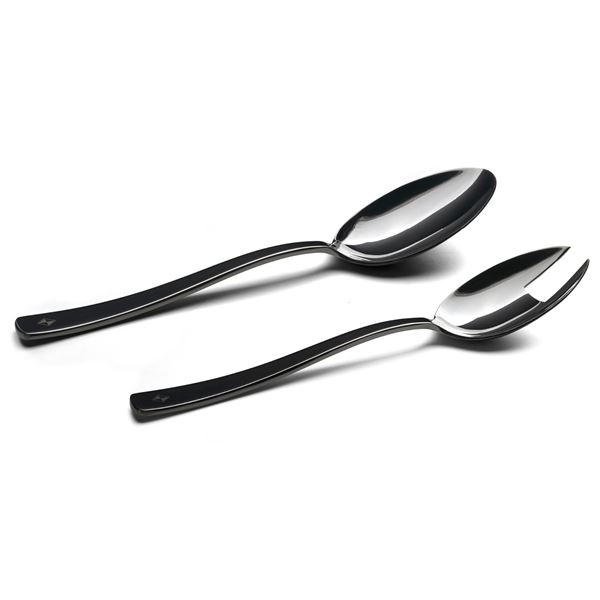 Tokyo Gunmetal Salladsbestick 25 cm 2 delar Svart