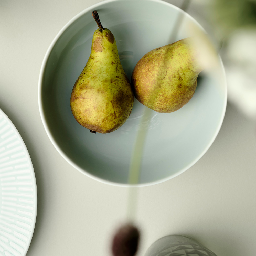 Relief Skål 15 cm Ljusgrön