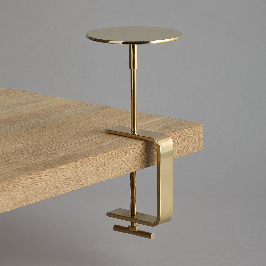 Malte Strömberg låg ljushållare i mässing