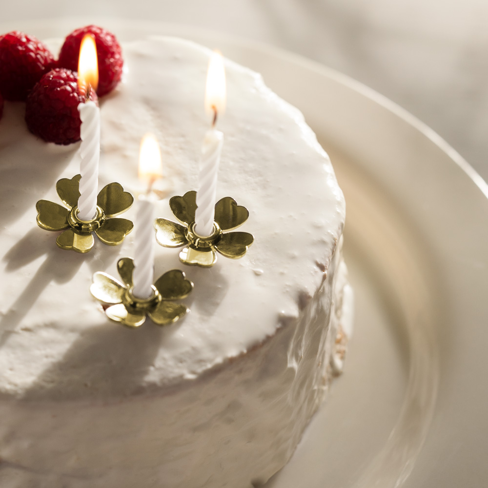 Me To You Tårtljushållare 3-pack Guld