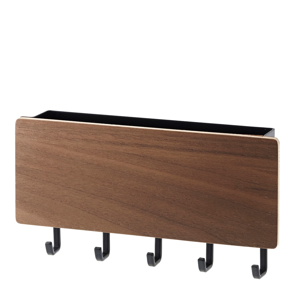 Rin Nyckelhållare med behållare 18x9,5 cm Svart