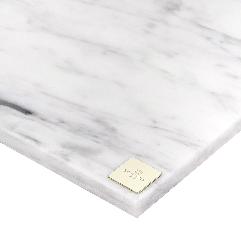 Marmorfat Vit 15x15 cm