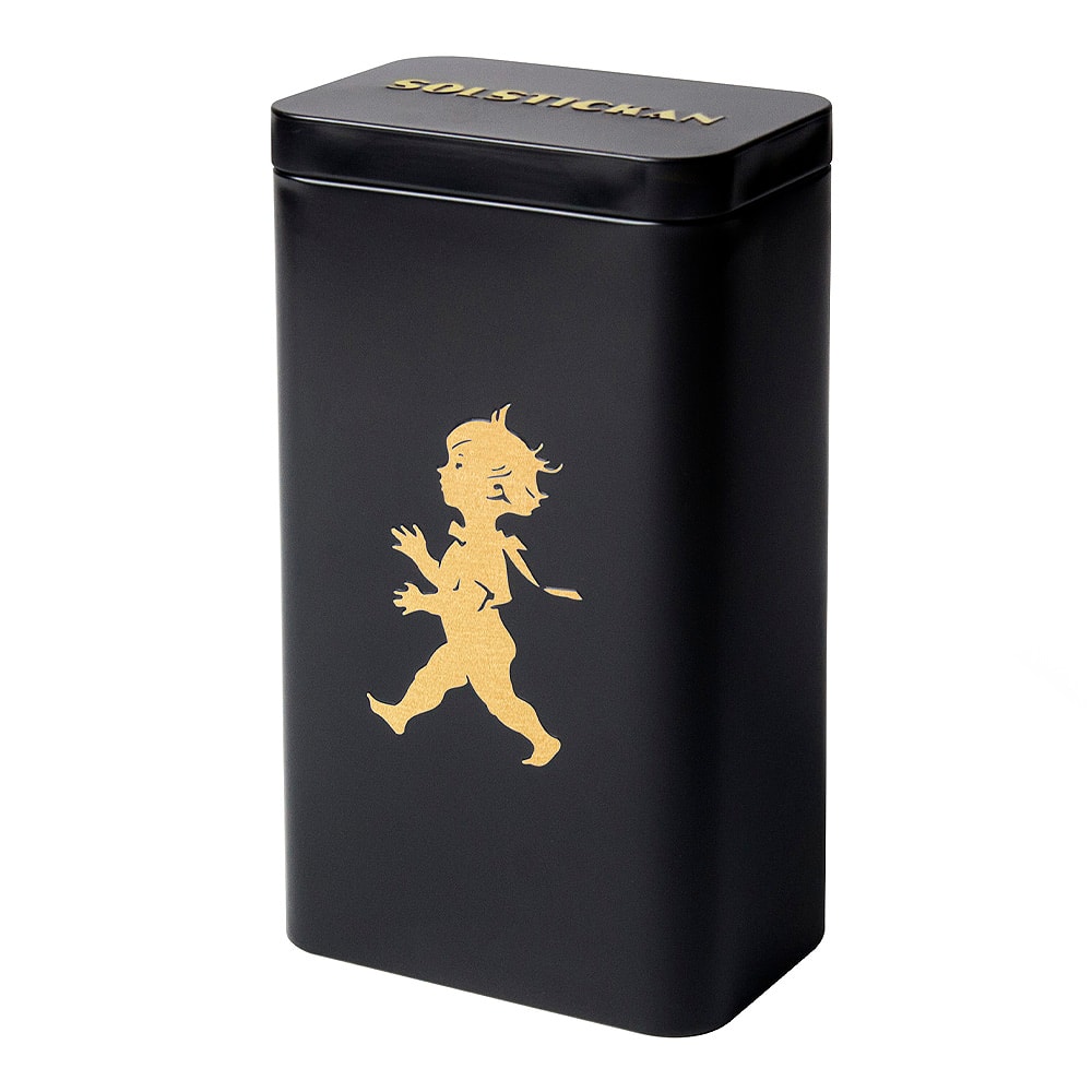 Kaffeburk Svart/Guld matt