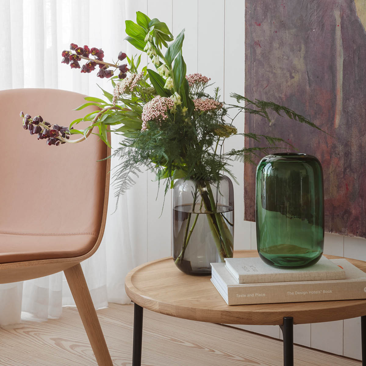 Acorn Vas 22 cm Stone