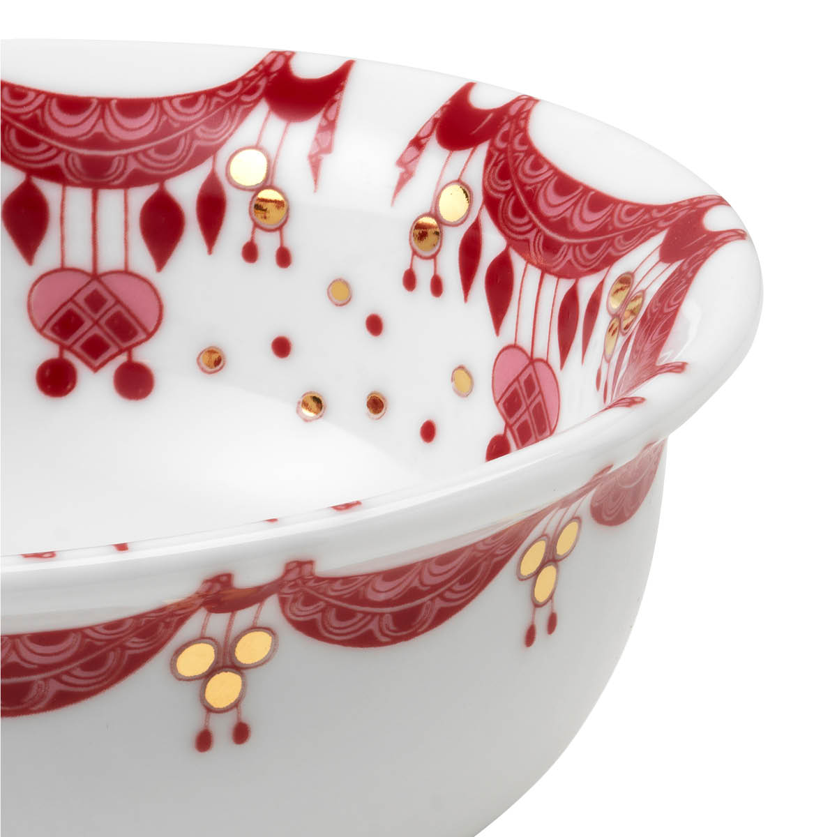 Guirlande Julsk&aring;l 24,5 cm R&ouml;d