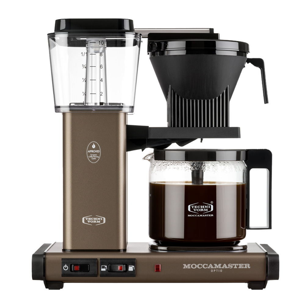Moccamaster Optio Kaffebryggare Bronze