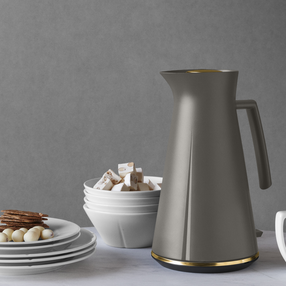 Grand Cru Vattenkokare 1,4 L Ash/Patinerat stål