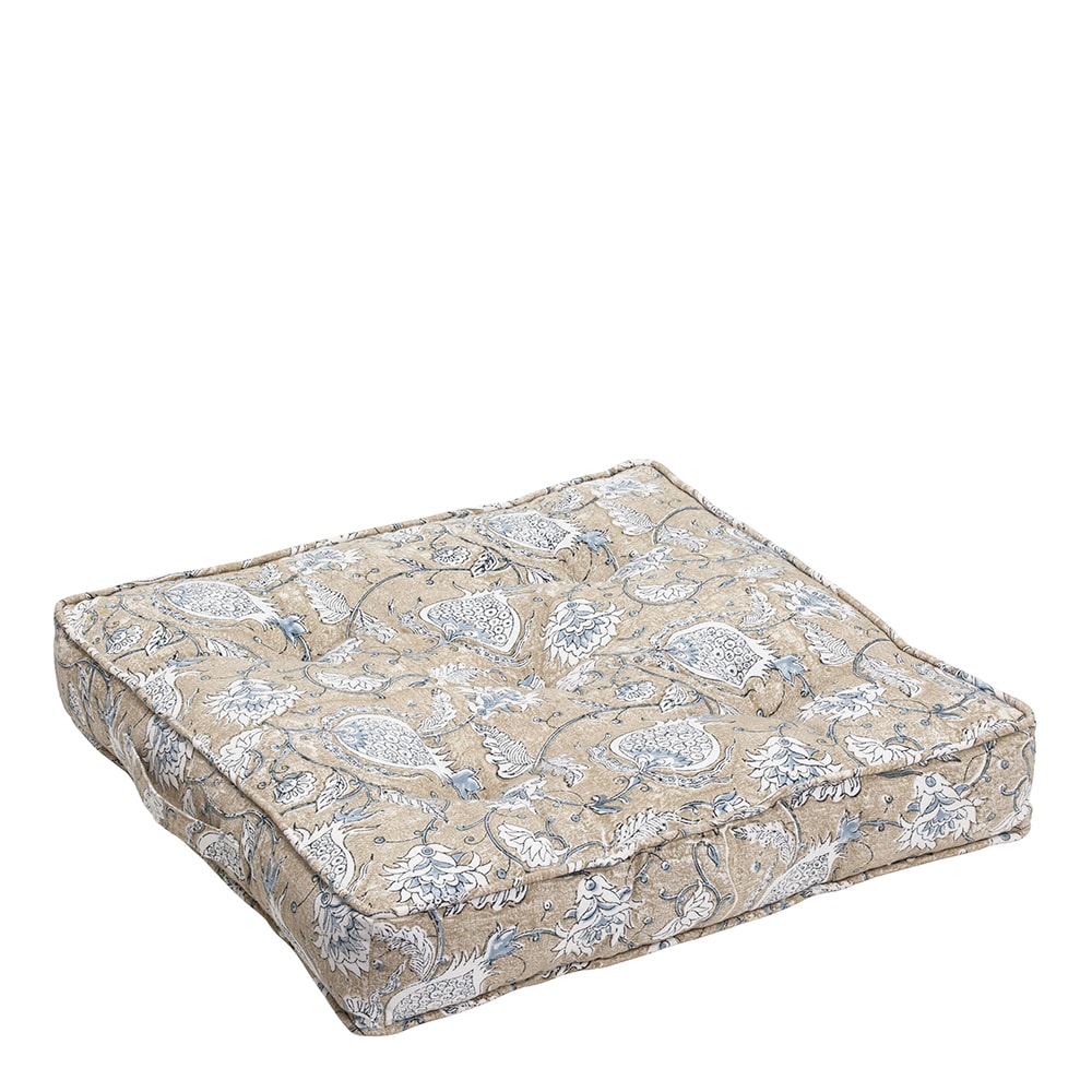 Pomegranate Sittdyna 50x50 cm Beige/Blå