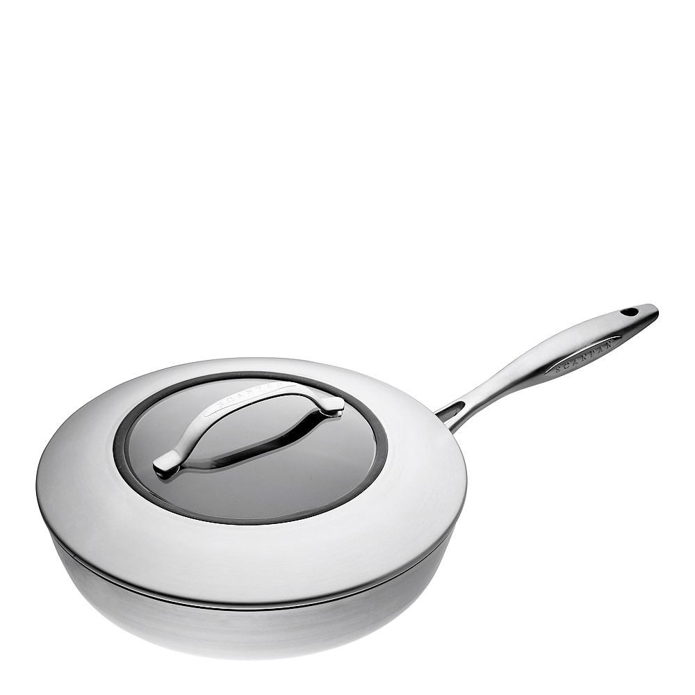 Scanpan CTX Traktörpanna med lock 28 cm Rostfri