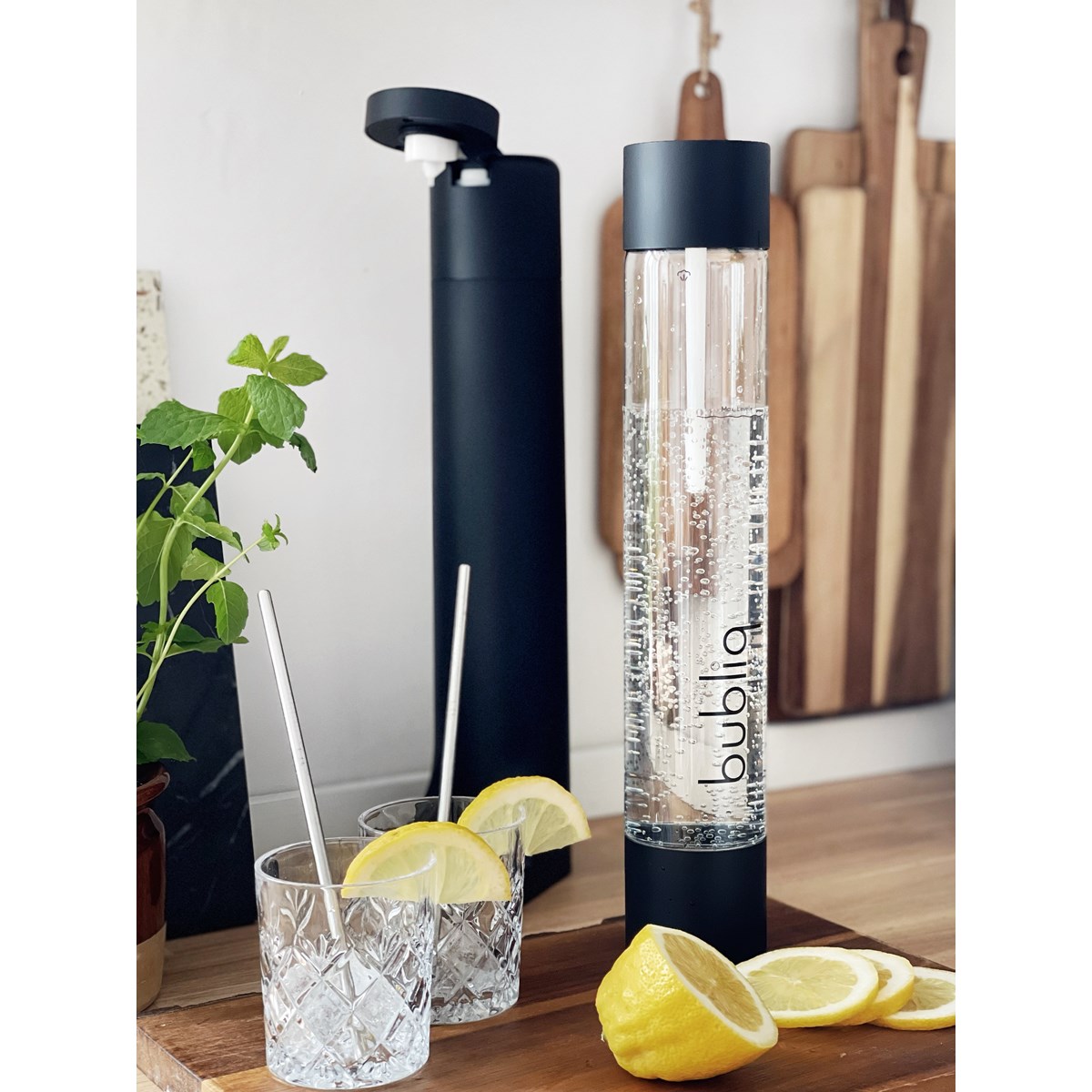 Flaska till Kolsyremaskin Mattsvart