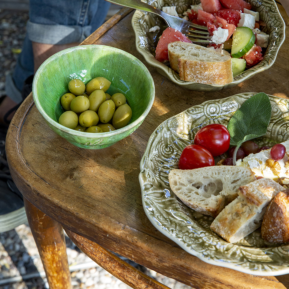 Arabesque Assiett 23 cm Sand