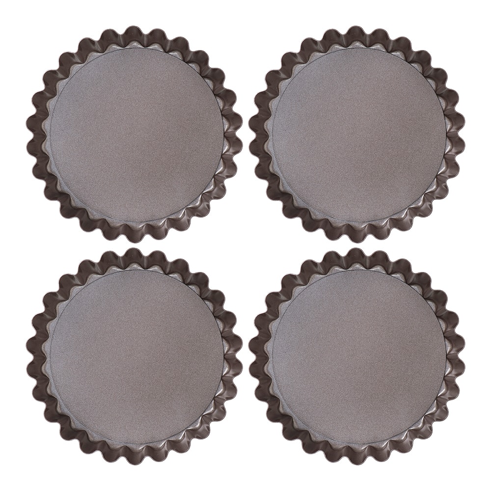 Asimetria Pajform lös botten Kolstål 10 cm 4-pack