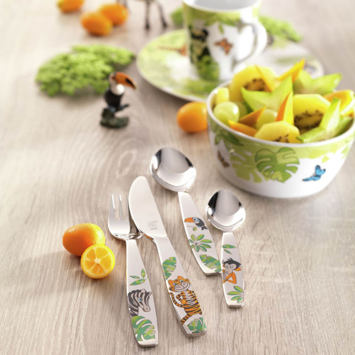 Barnbestick 4 delar Jungle