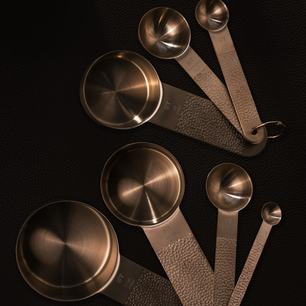 Frost Måttsats 7 delar Koppar