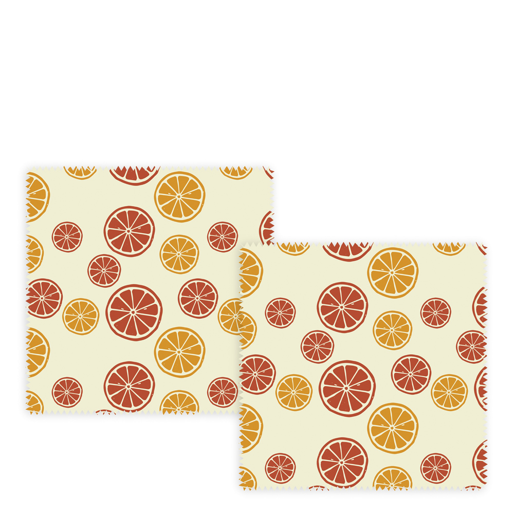 Bee's Wrap Biovaxpapper 2-pack Fruktprint