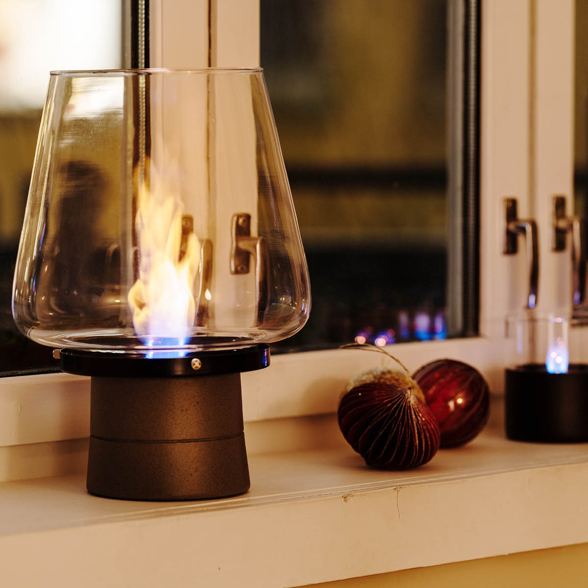 Amaryllis Lykta 33 cm Svart