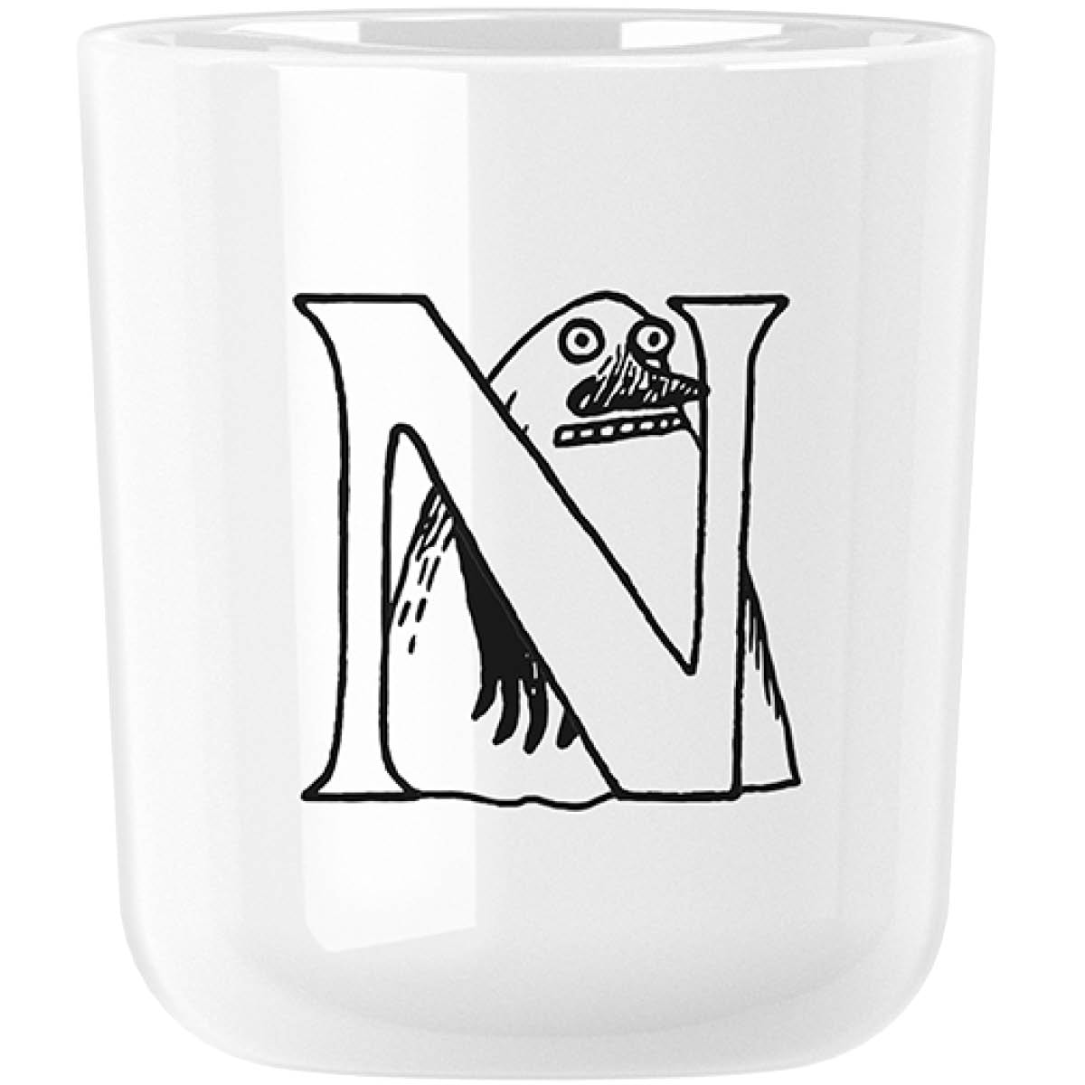 Moomin ABC Mugg 20 cl N Vit