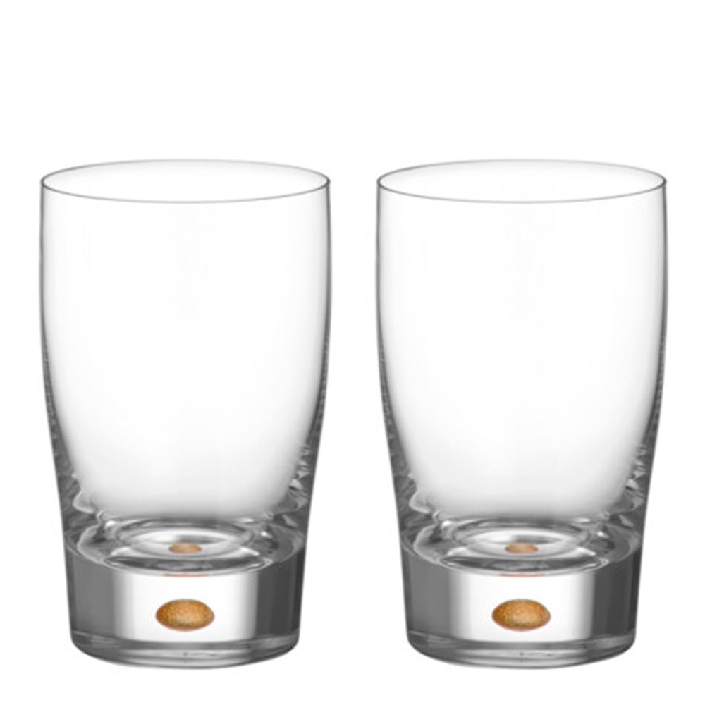 Intermezzo Guld Tumbler 25 cl 2-pack
