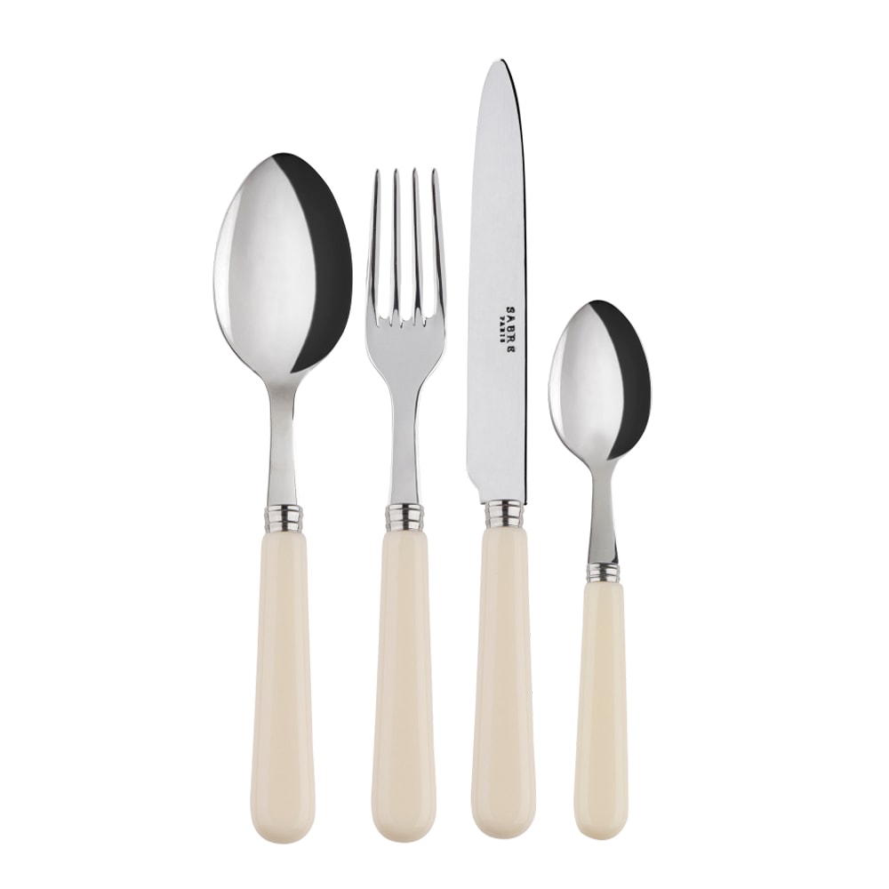 Pop Unis Bestickset 24 delar Ivory