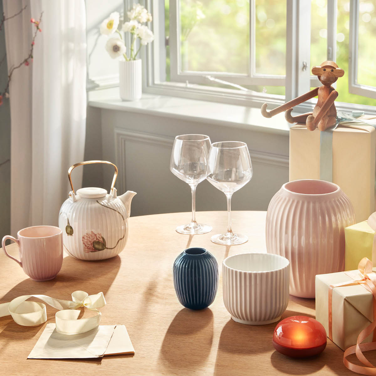 Hammersh?i Vas 10 cm Antracitgrå