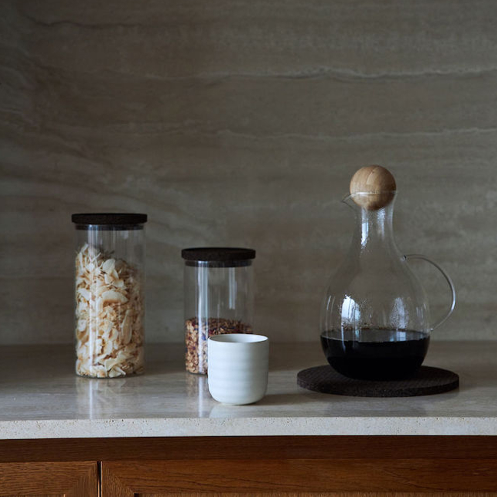 Nature Förvaringsburk 1,5 L Klar/Brun