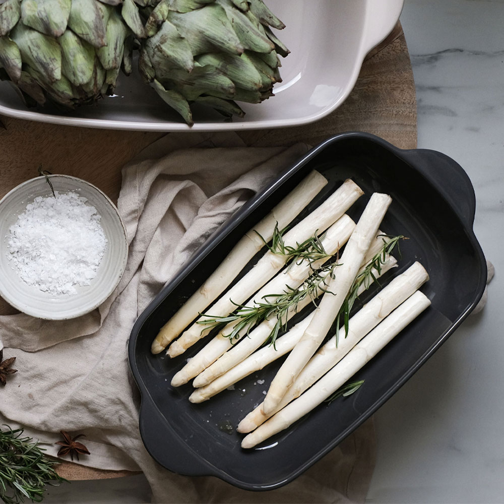 Ultimate Eldfast form 34x20 cm Mörk grå