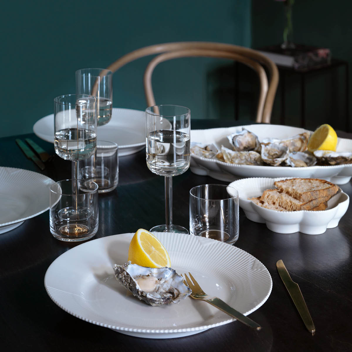 White Elements Tallrik flat 26 cm