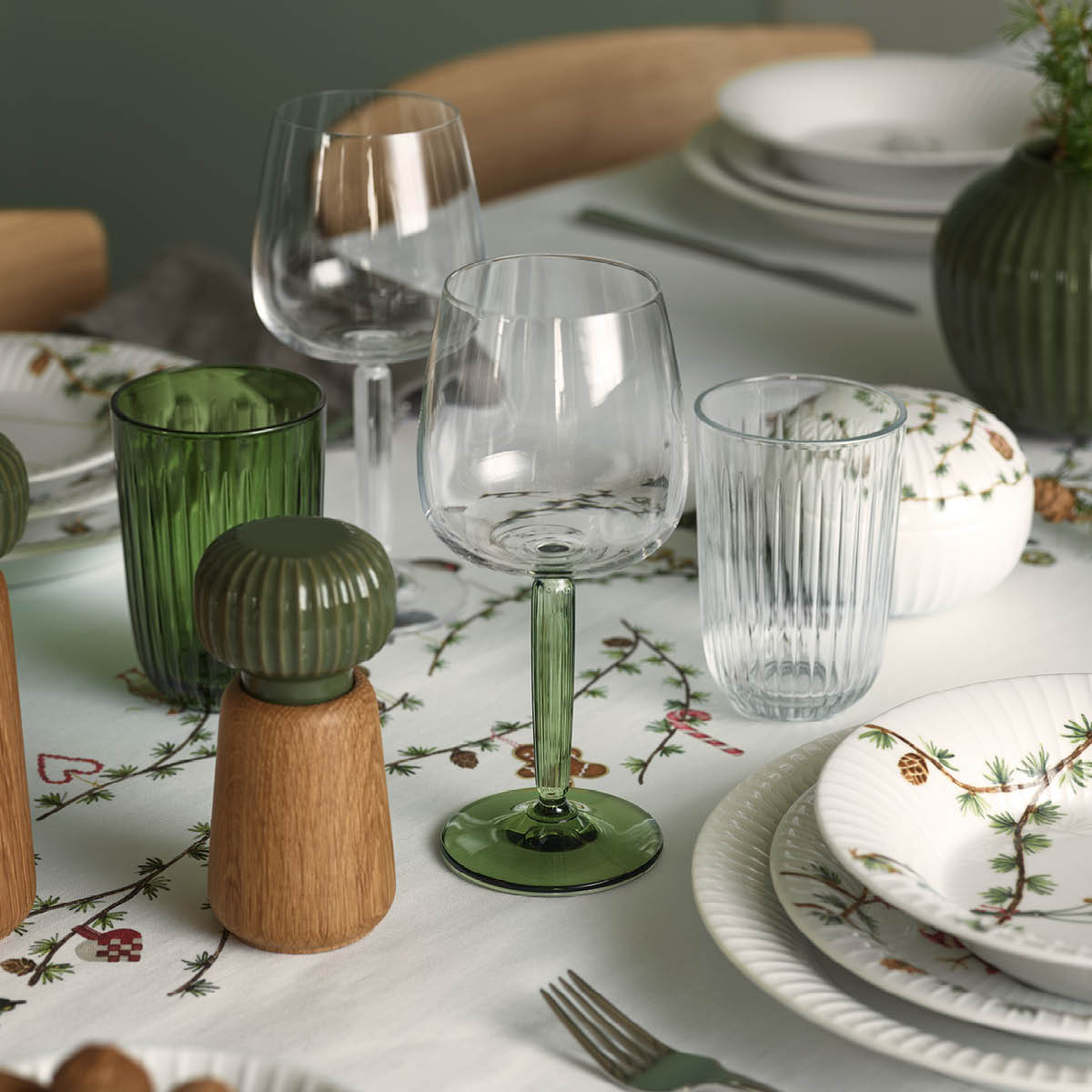 Hammersh?i Christmas Julduk 150x220 cm Vit