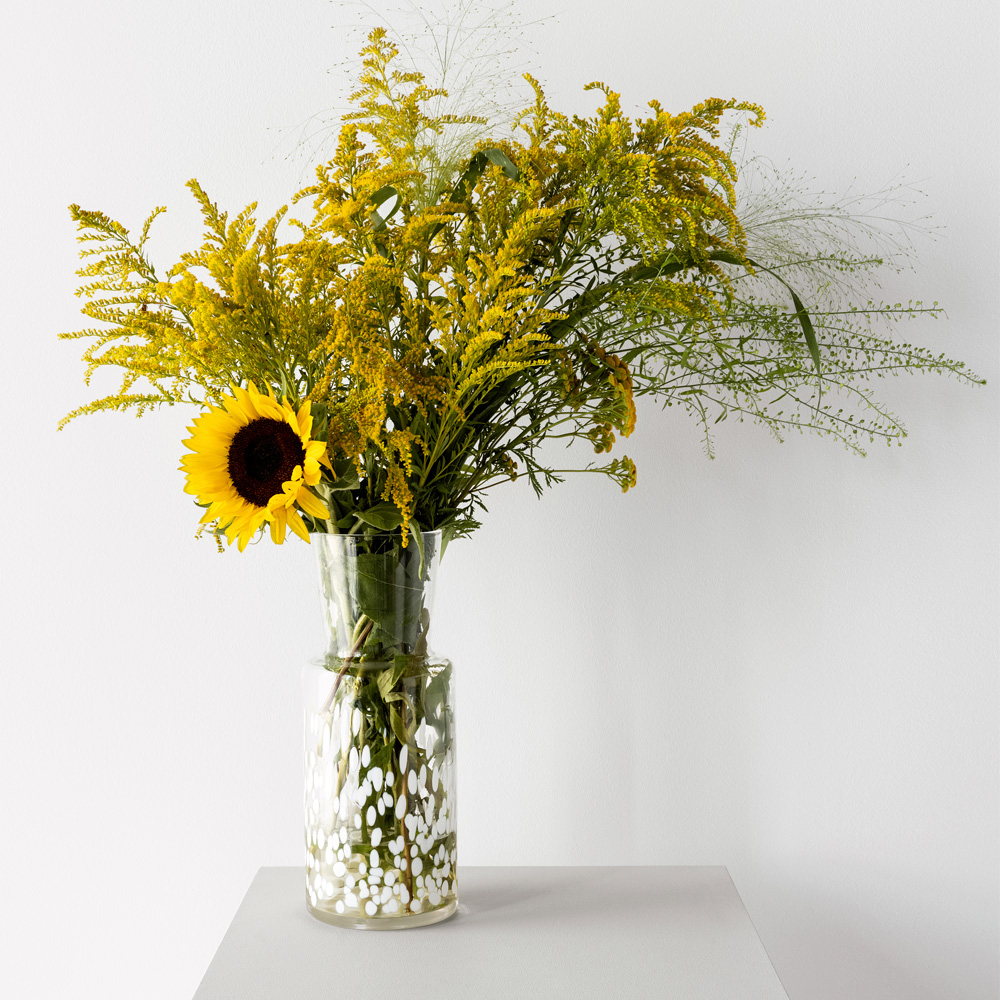 Meadow Vas vinter 30 cm Vit