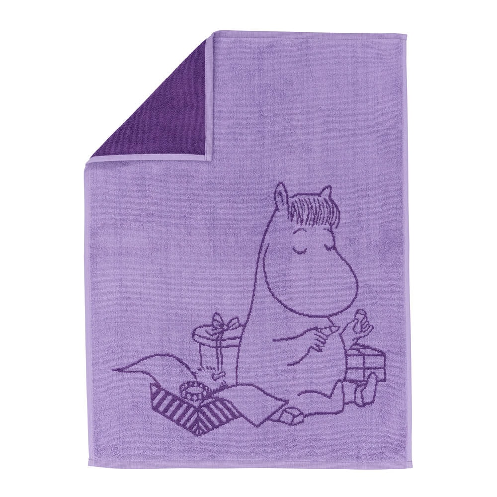 Mumin Handduk 50x70 cm Snorkfröken Violett