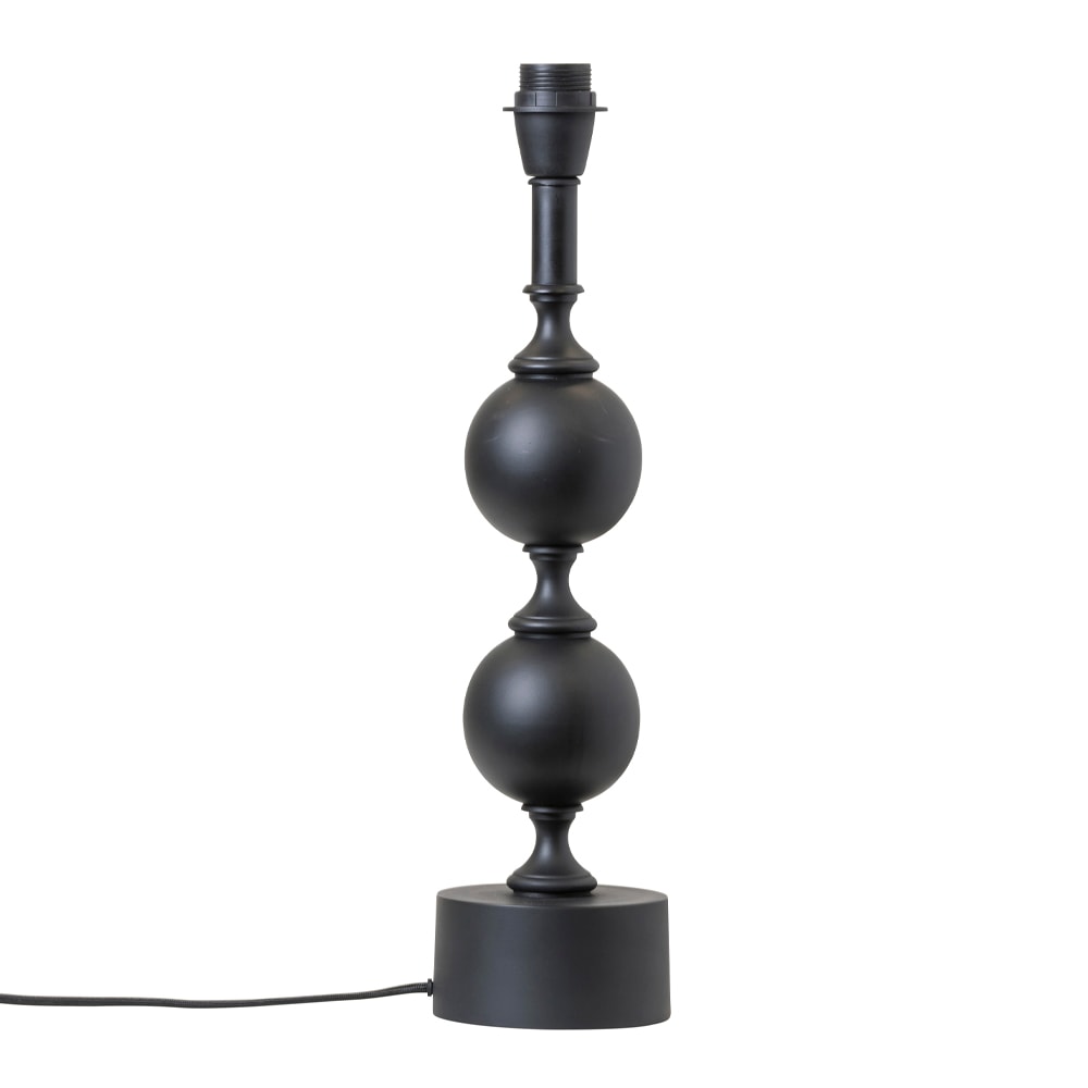 Deborah Lampfot 50 cm Svart