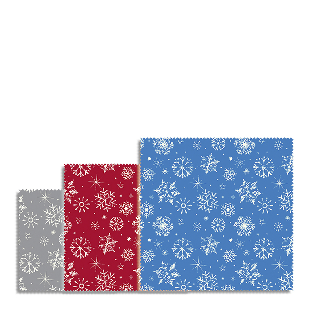 Bee's Wrap Biovaxpapper 3-pack Vinterprint
