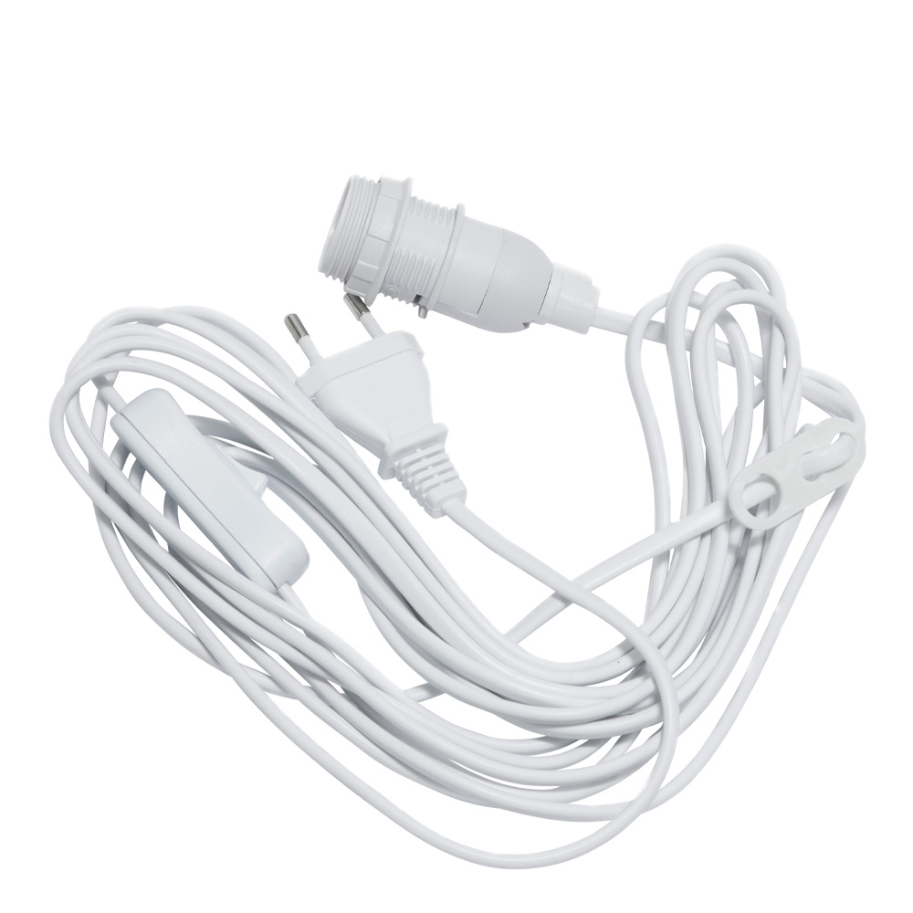 Basic Sladdställ E14 5 m Vit