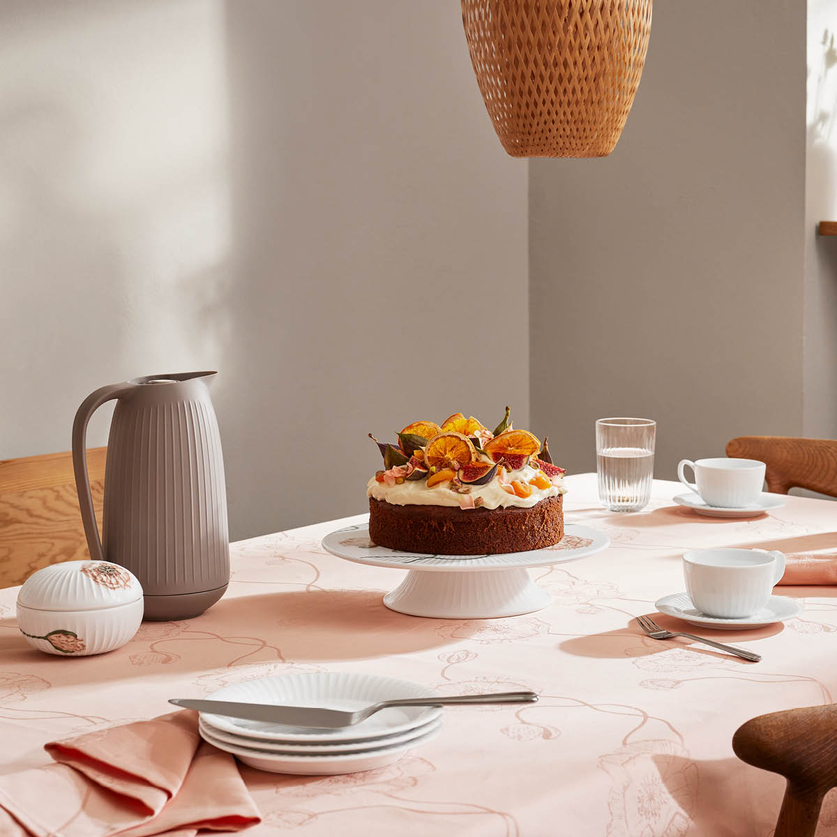 Hammersh?i Termoskanna 1,0 L Varmgrå