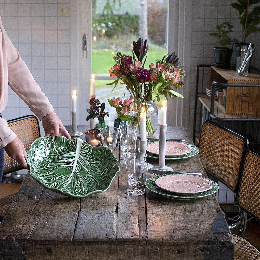 Cabbage Fat Kålblad 25 cm Grön