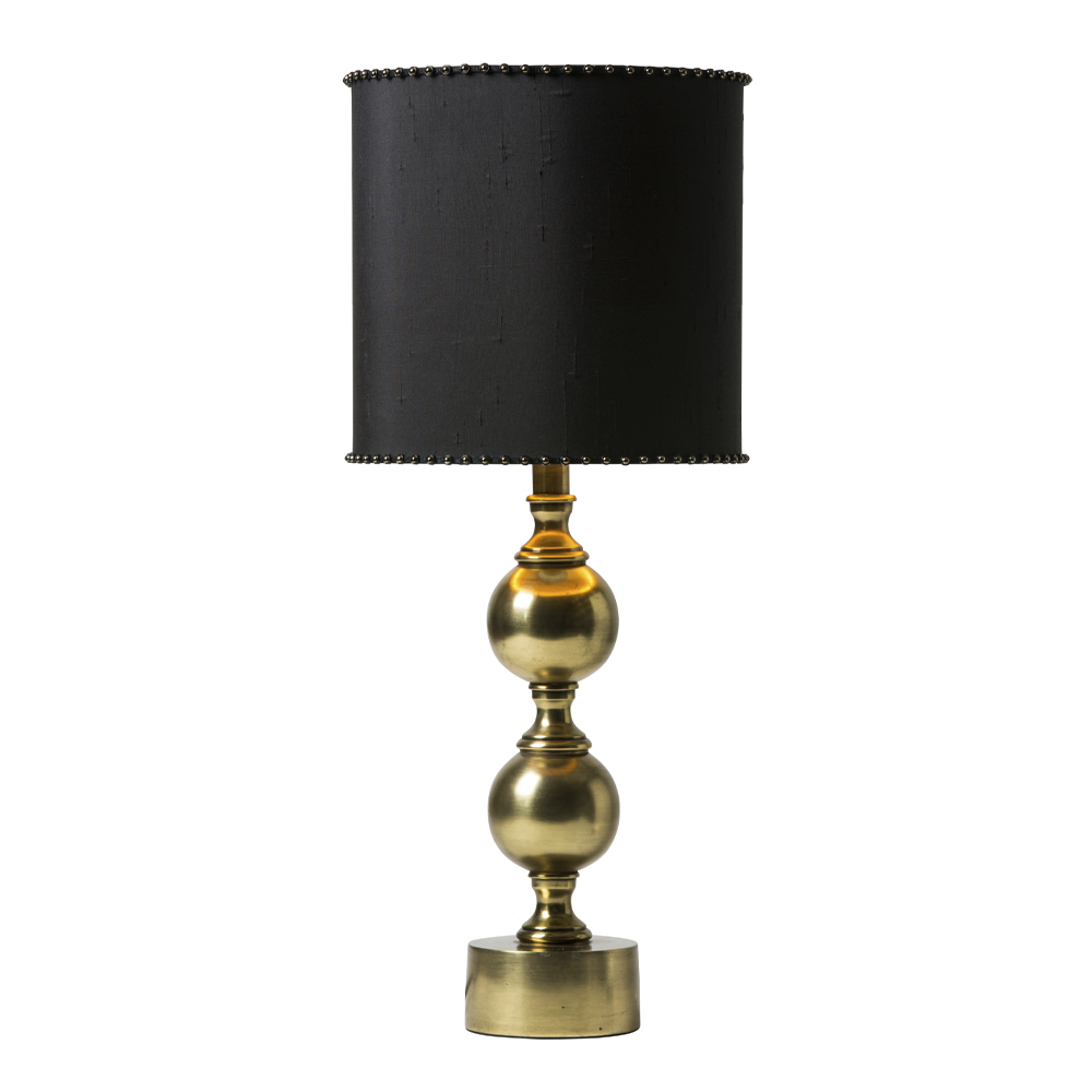 Deborah Lampfot 35 cm Mässing