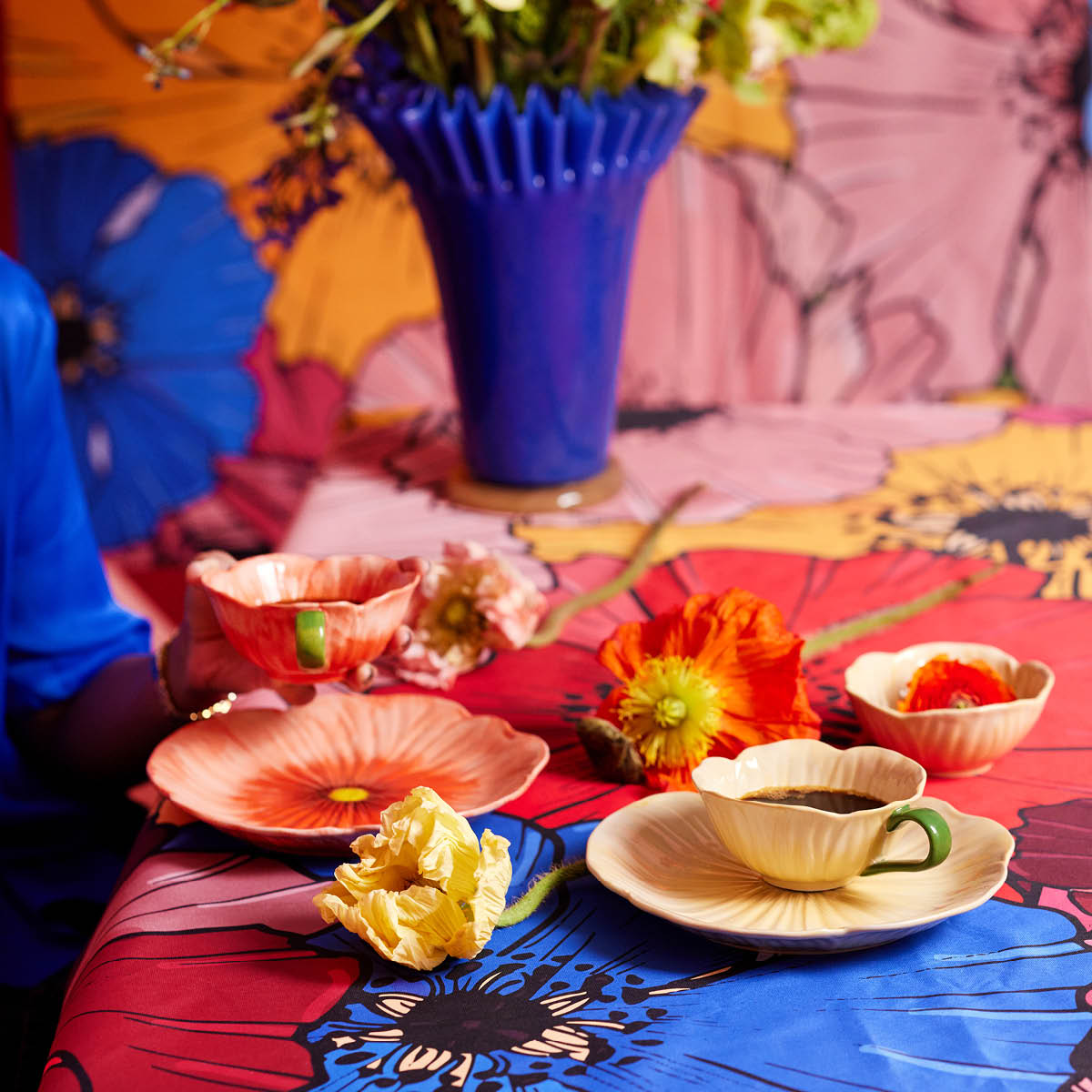 Poppy Skål 11 cm Röd