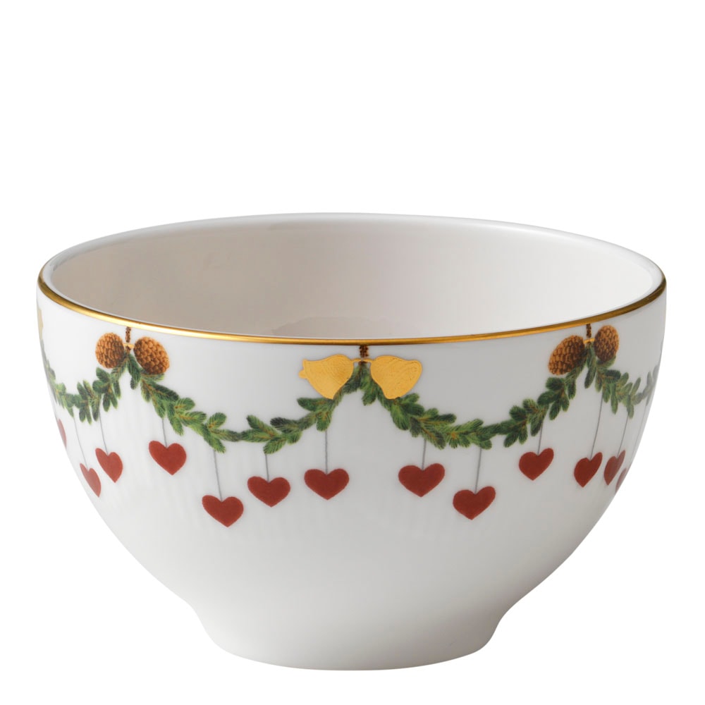 Star Fluted Christmas Skål 30 cl