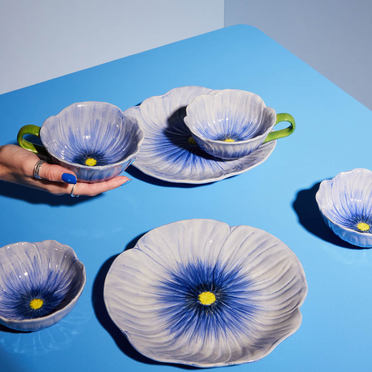 Poppy Kopp 20 cl Blå