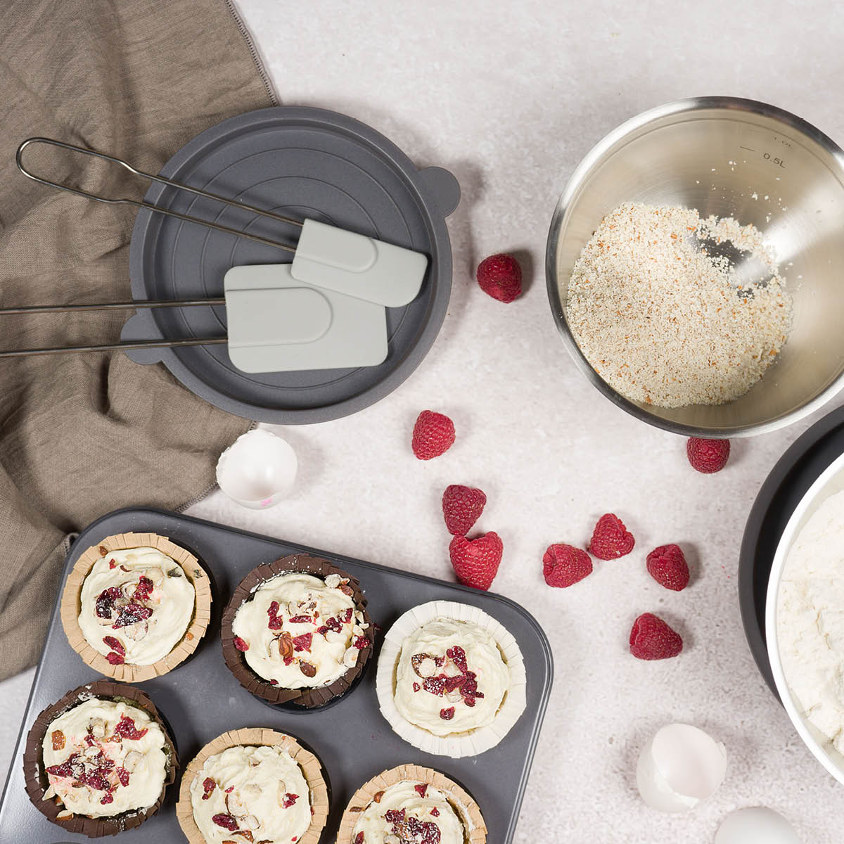 bAYk Spatel 3,5x23,5 cm Grå