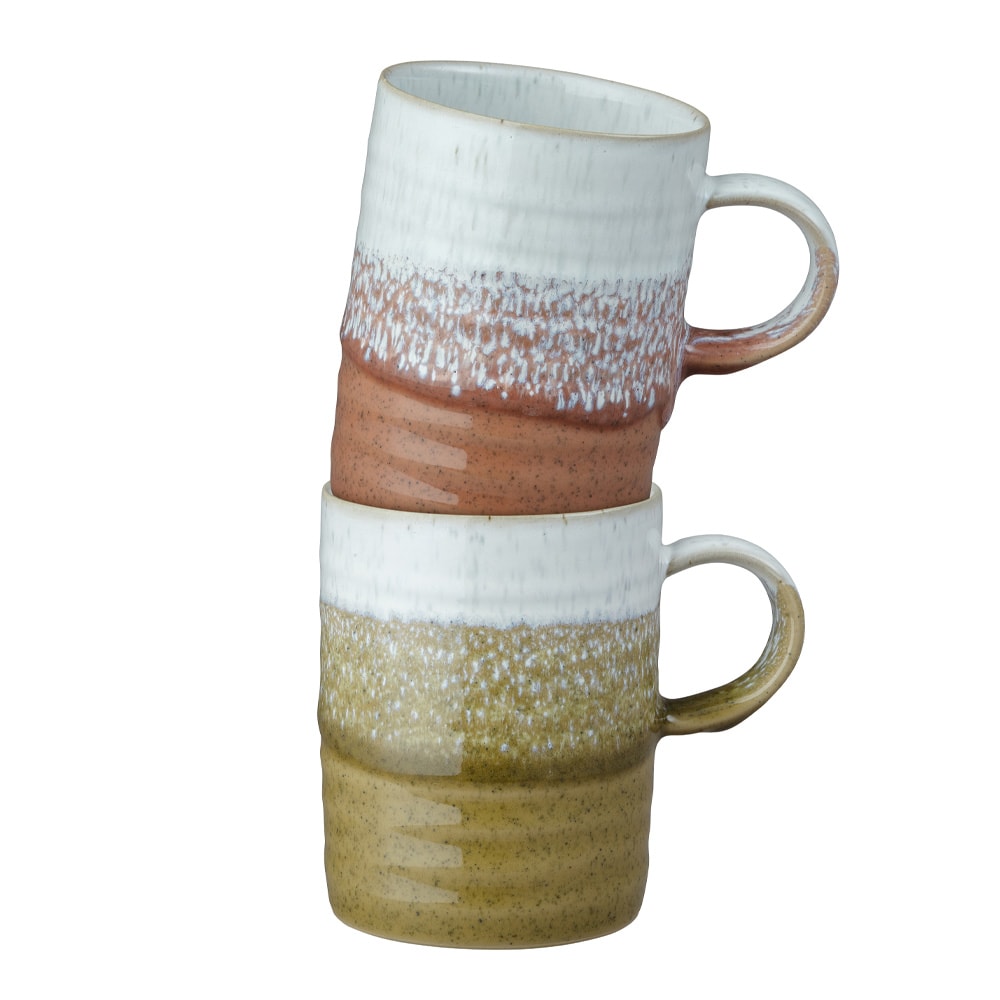 Mugg 40 cl 2-pack Ochre/Rust