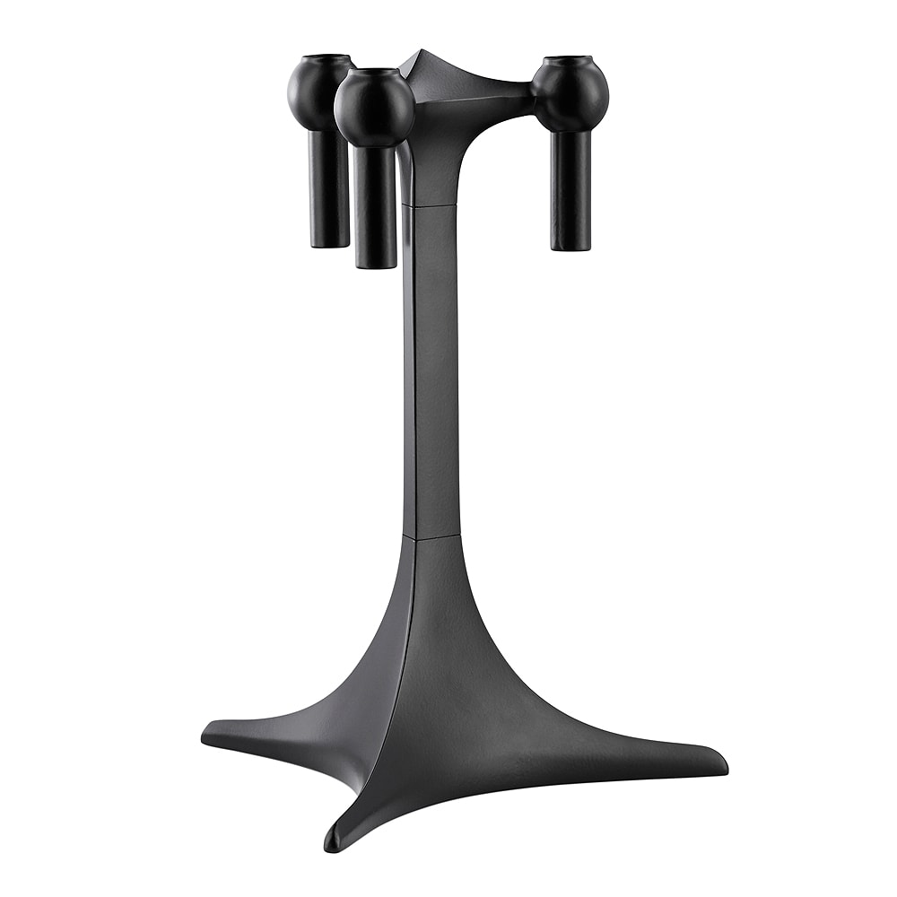 Stoff Nagel Fot 23x17 cm Svart