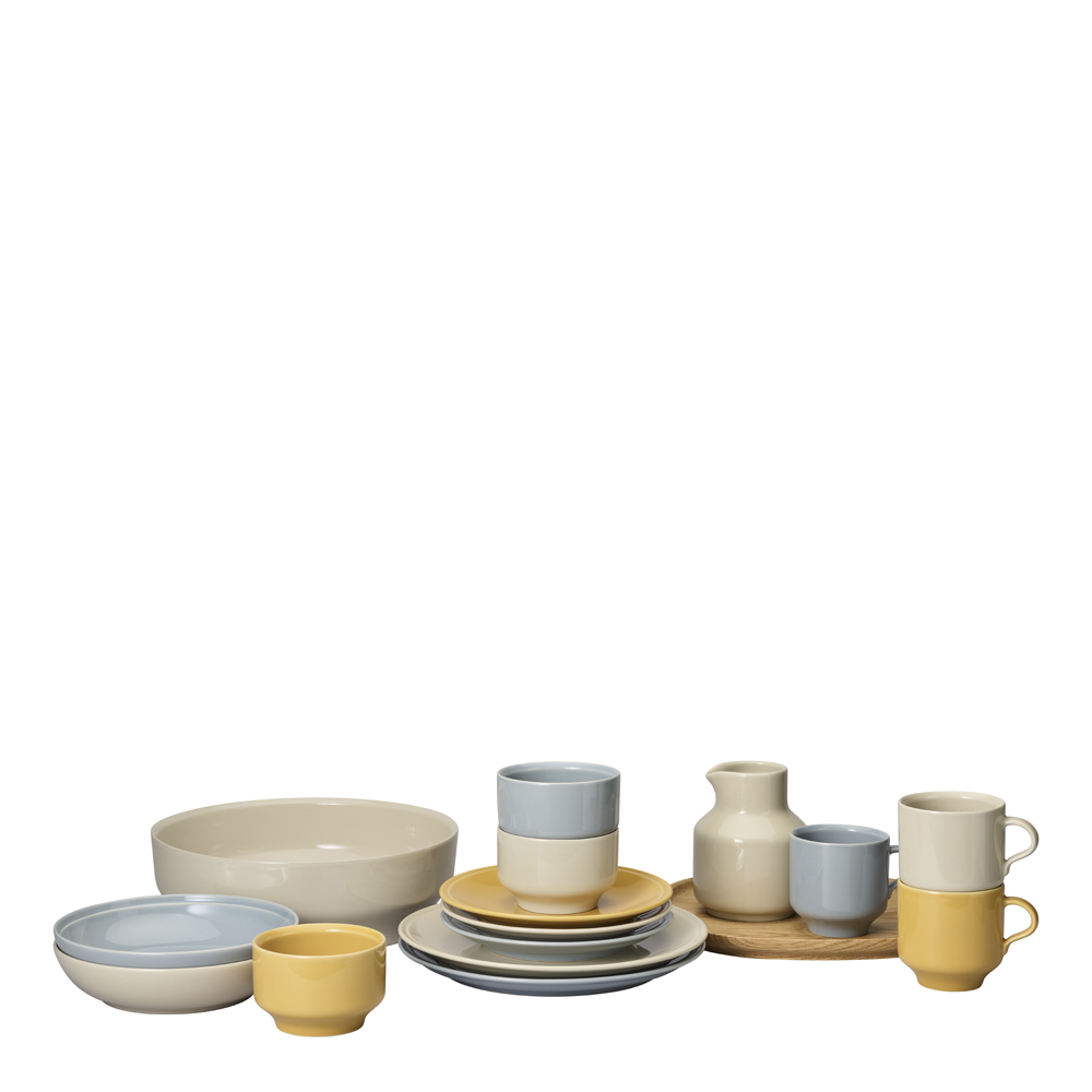 Höganäs Keramik Daga Tallrik djup 19 cm Sand