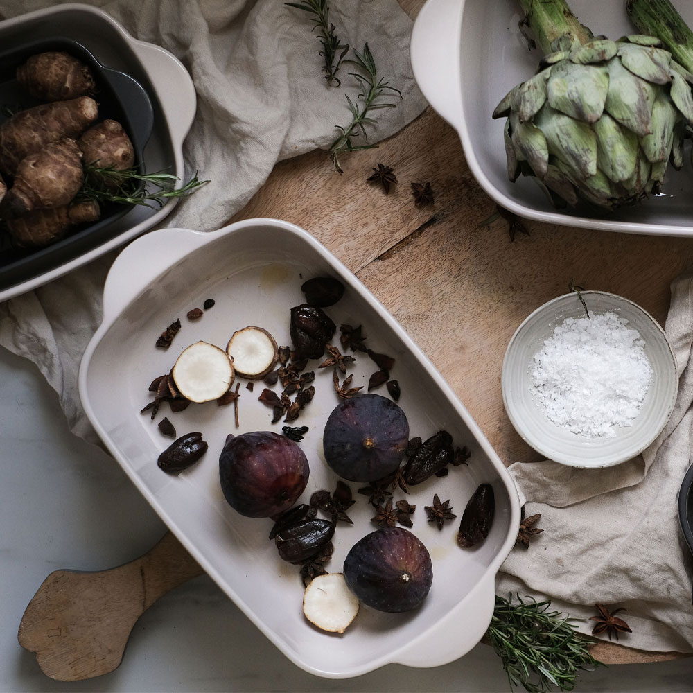 Ultimate Eldfast form 34x20 cm Creme