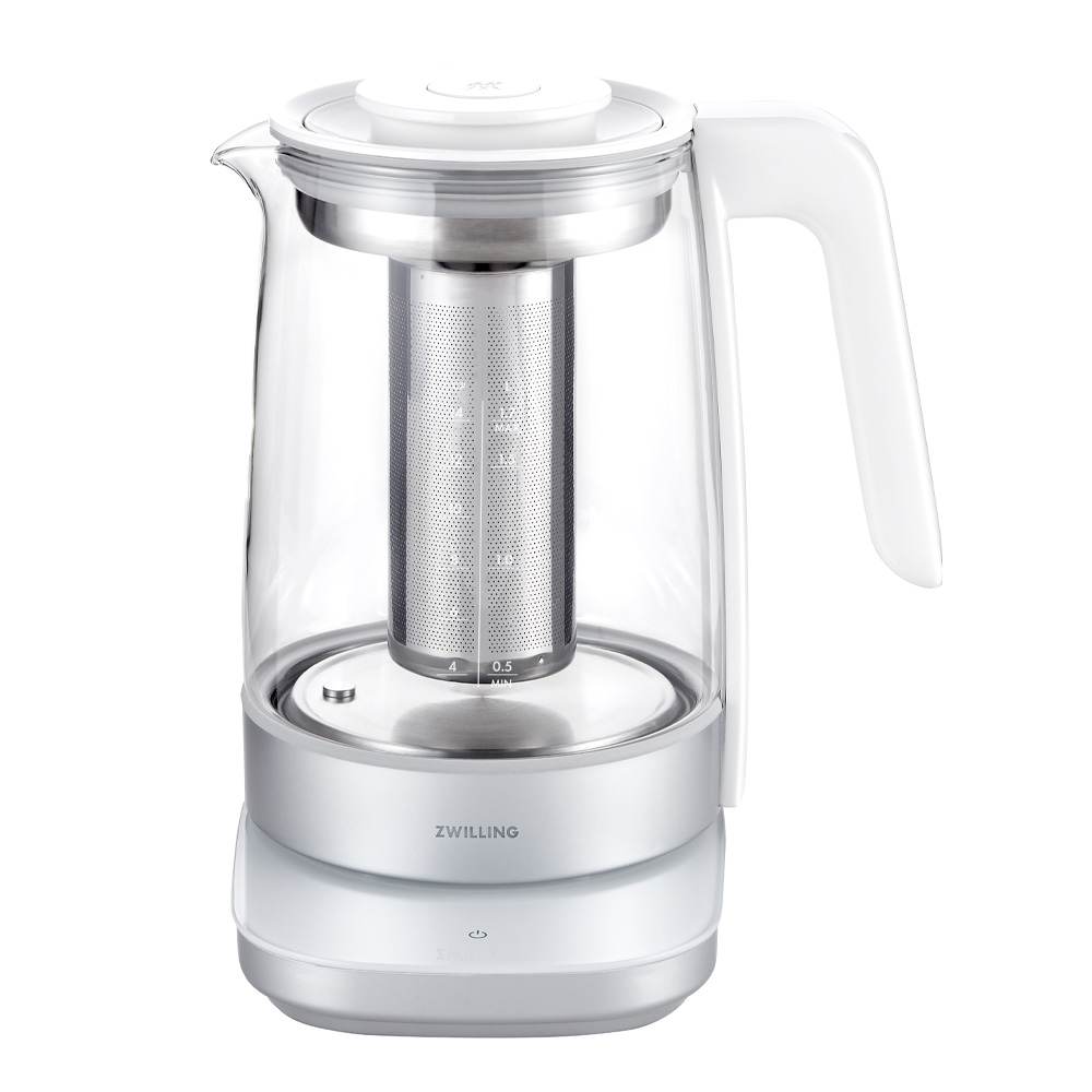 Enfinigy Vattenkokare Glaskanna Silver