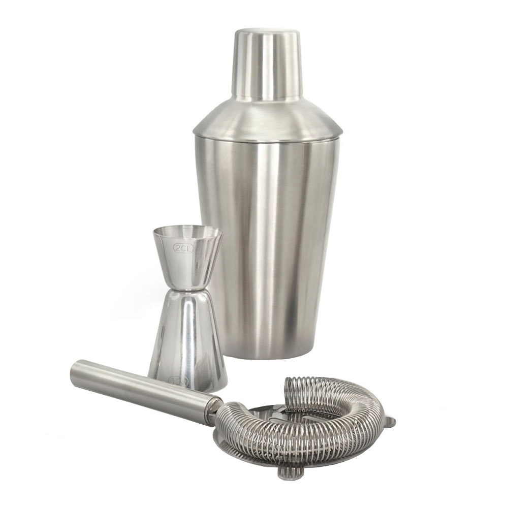 Drinkset i Rostfritt Stål 3 delar