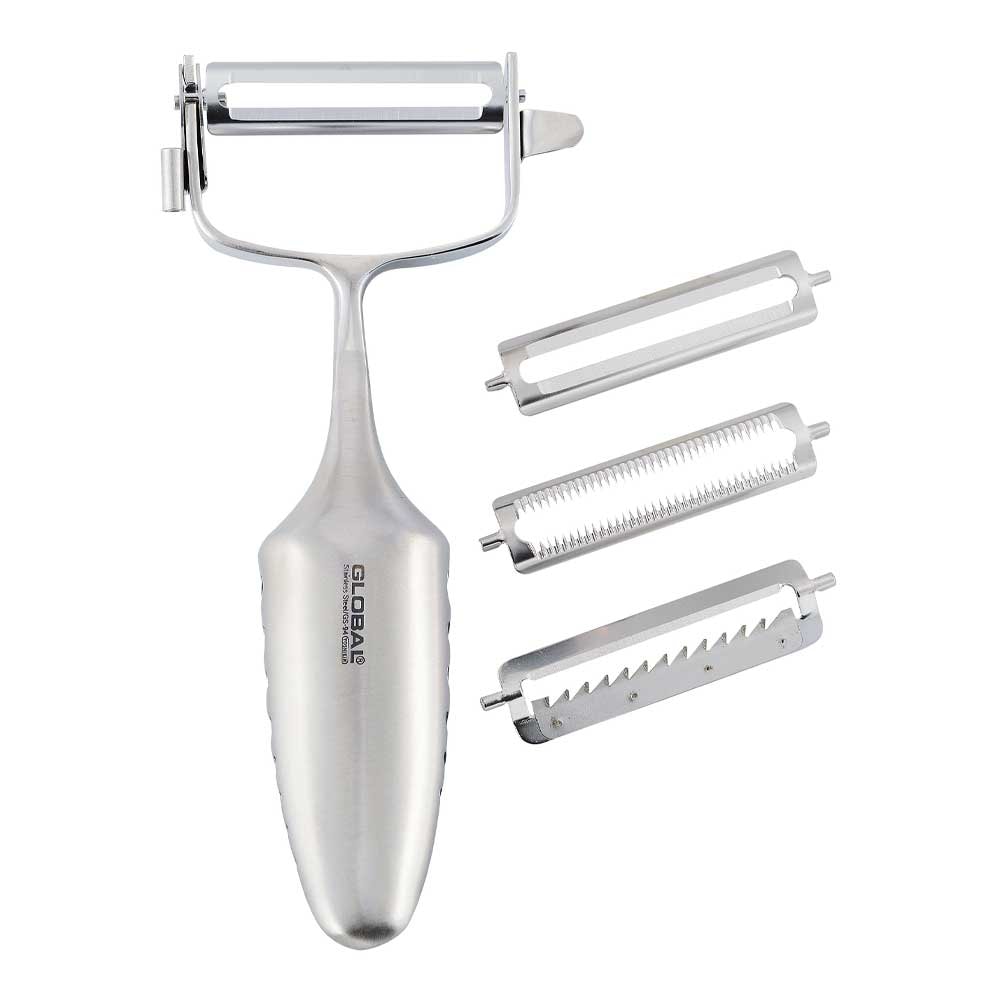 Global GS-94 Skalare T-modell med 3 utbytbara blad