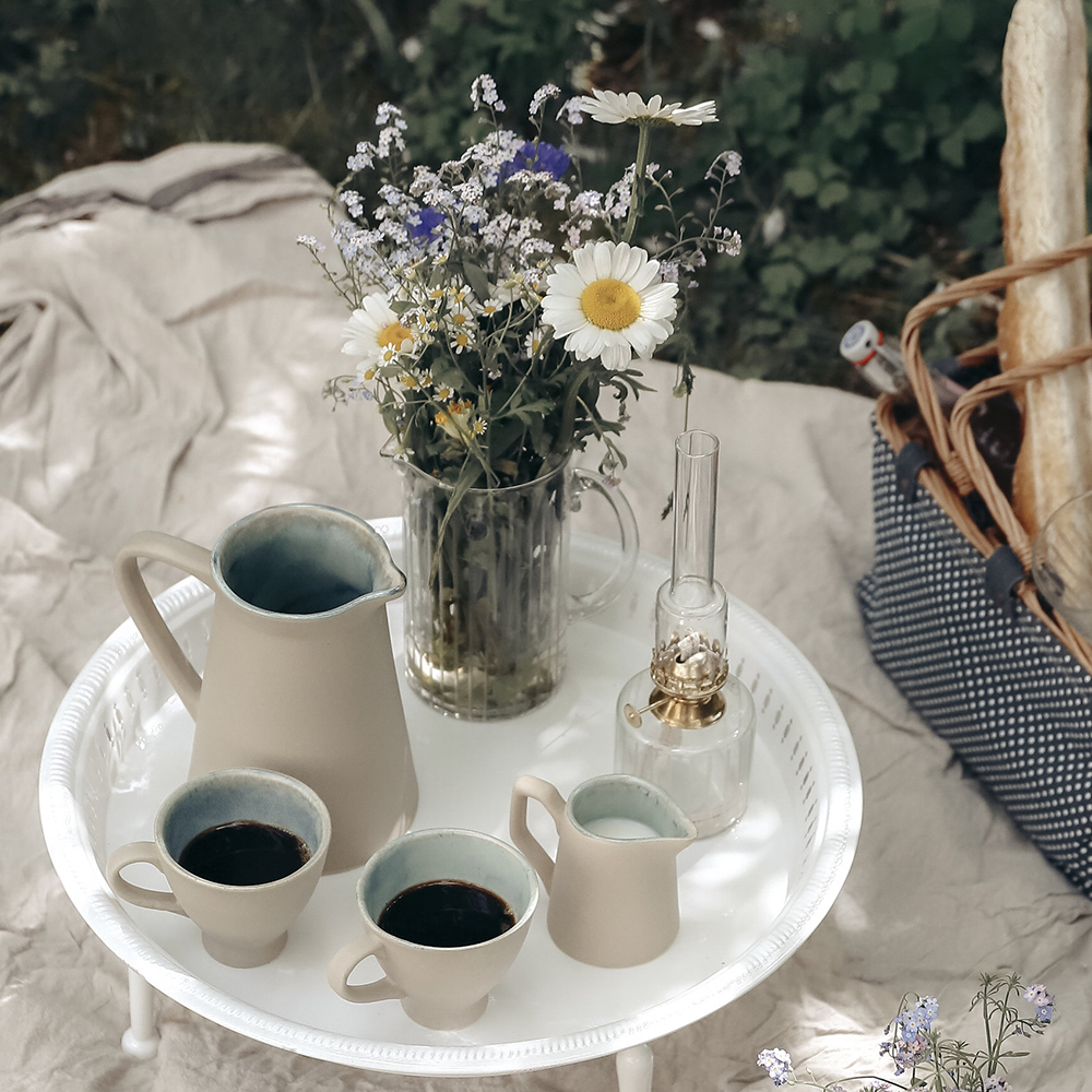 Fotogenlampa Rak Liten Glas Klar